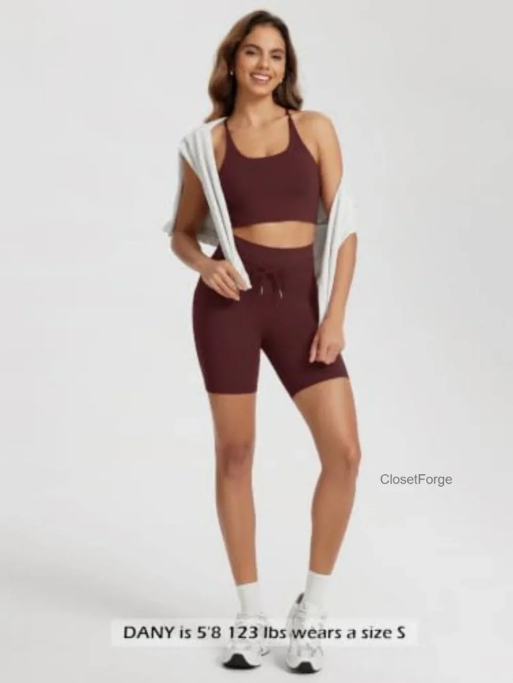 Non Padded Halter Sports Bra Strappy Crop Top Workout Yoga